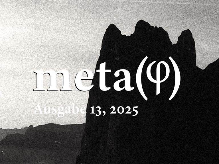 Bild der Titelseite der neuen Ausgabe des Metaphi